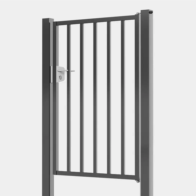 Portillon acier: Portillon Barreaude