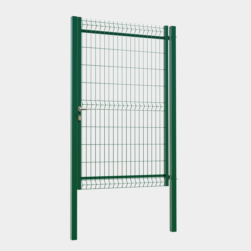 Portillon : Portillon grillagé prestige vert