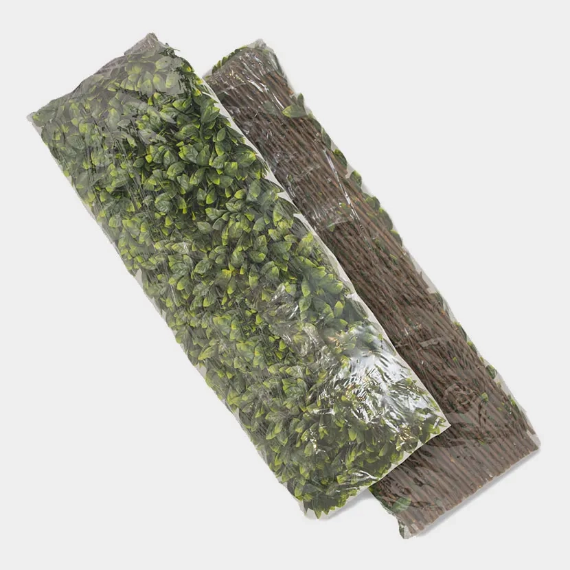 Brise vue: Treillis Extensible Laurier Cerise sac