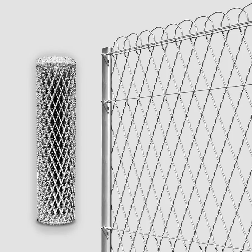 Bordure parisienne: bordure ronde galvanise