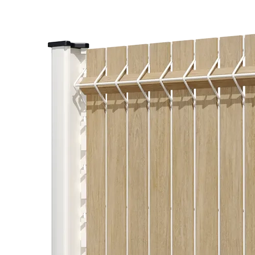 Brise vue: Kit lattes bois