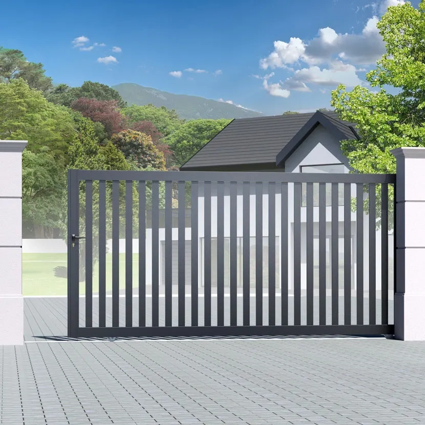 Portail aluminium: Portail coulissant Adana