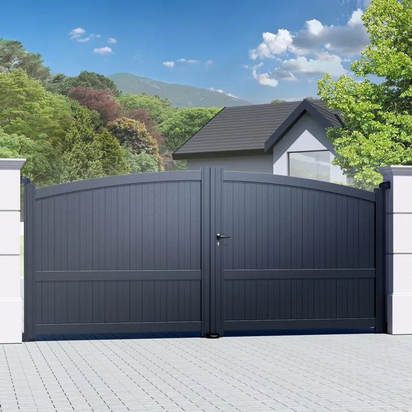 Portail aluminium: Portail double battant Adelaide