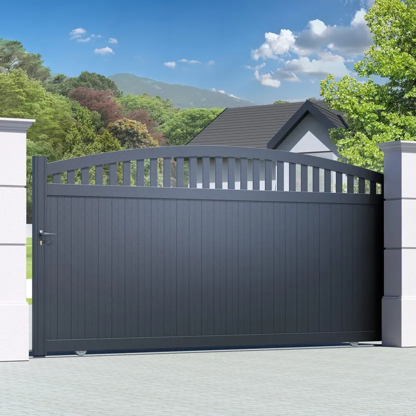 Portail aluminium: Portail coulissant Arrecife