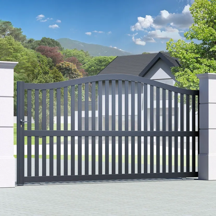 Portail aluminium: Portail coulissant Berlin