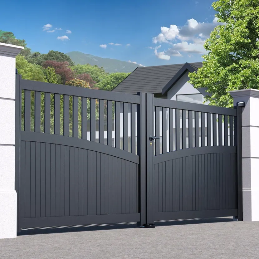 Portail aluminium: Portail double battant Foca