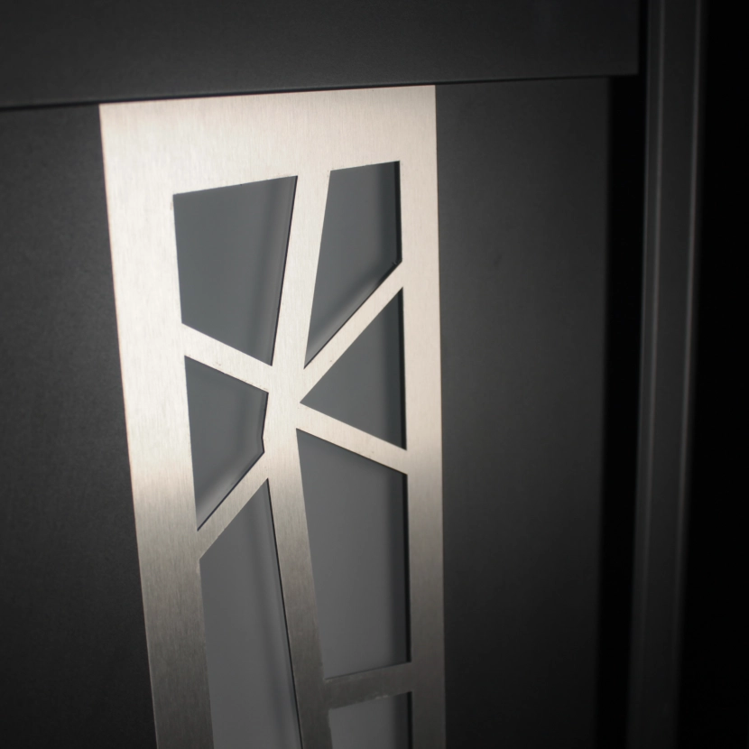 Zoom insert alu portail Jerez