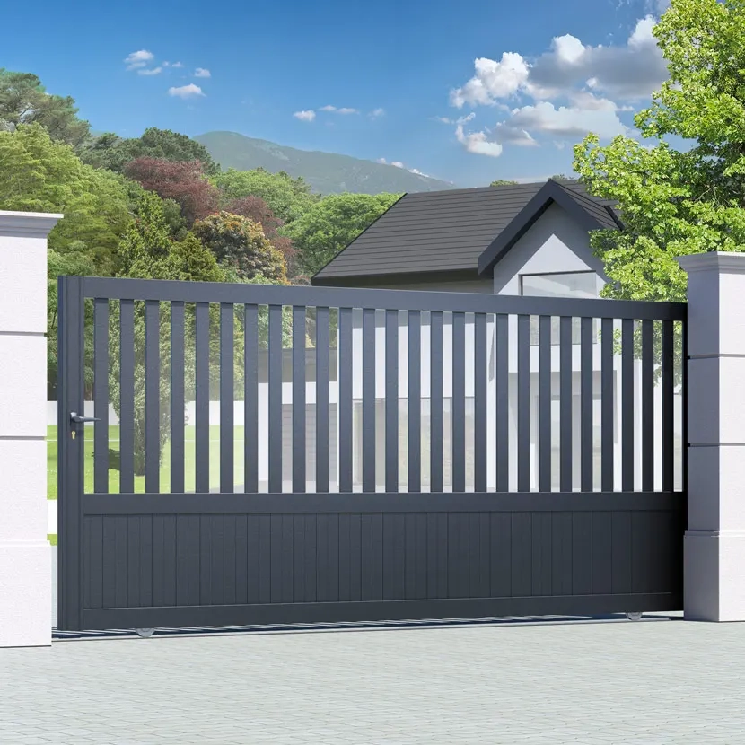 Portail aluminium: Portail coulissant Kansas