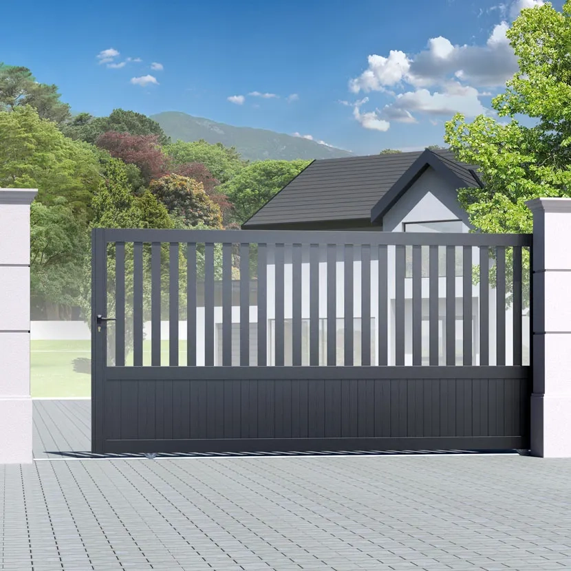 Portail aluminium: Portail coulissant Kansas