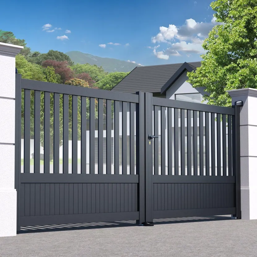 Portail aluminium: Portail double battant Kansas