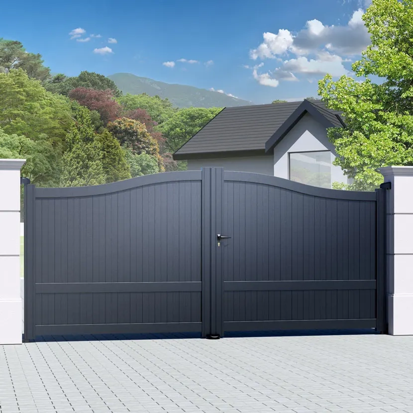 Portail aluminium: Portail double battant Maryland