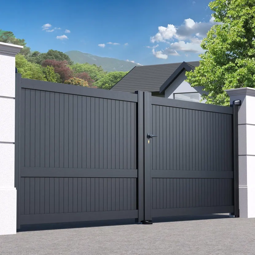 Portail aluminium: Portail double battant Melbourne