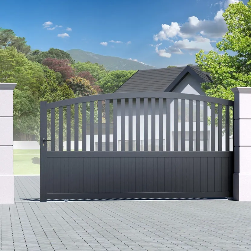 Portail aluminium: Portail coulissant Philadelphia