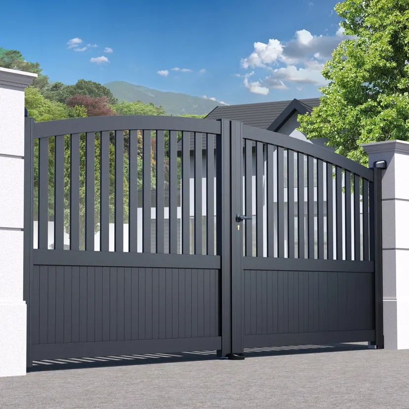 Portail aluminium: Portail double battant Philadelphia