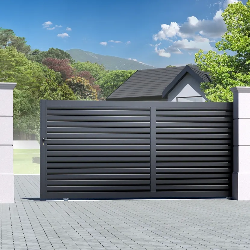 Portail aluminium: Portail coulissant Toronto