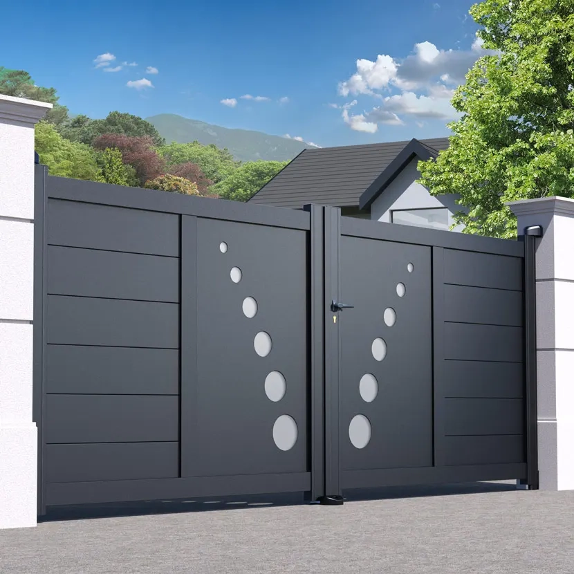 Portail aluminium: Portail double battant Toulouse