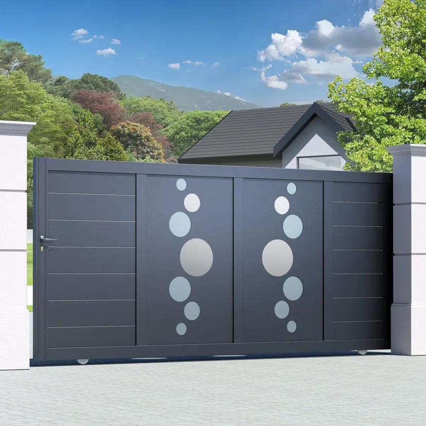 Portail aluminium: Portail coulissant Vitoria