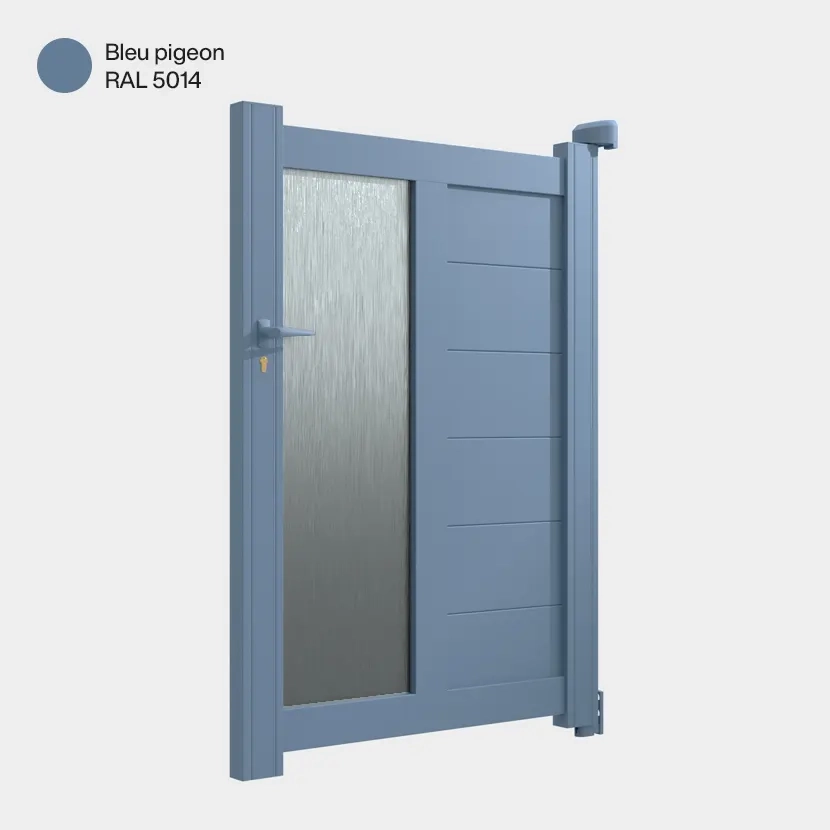 Portillon Arca Bleu Pigeon RAL 5014