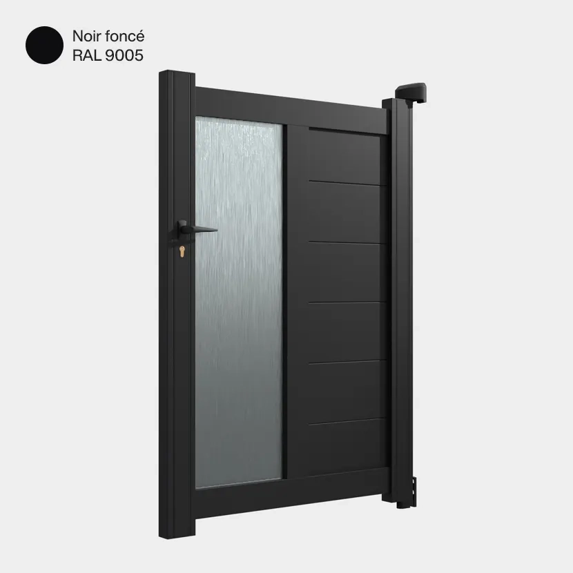 Portillon Arca Noir Foncé RAL 9005
