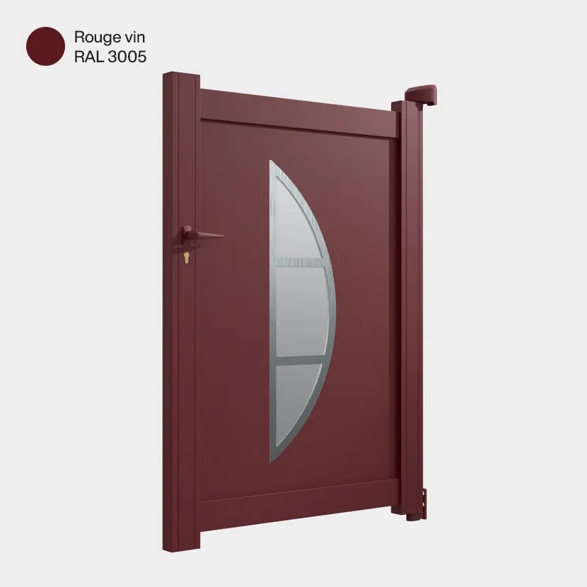 Portillon Bille Rouge Pourpre RAL 3005