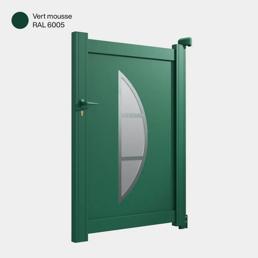 Portillon Bille Vert Mousse RAL 6005