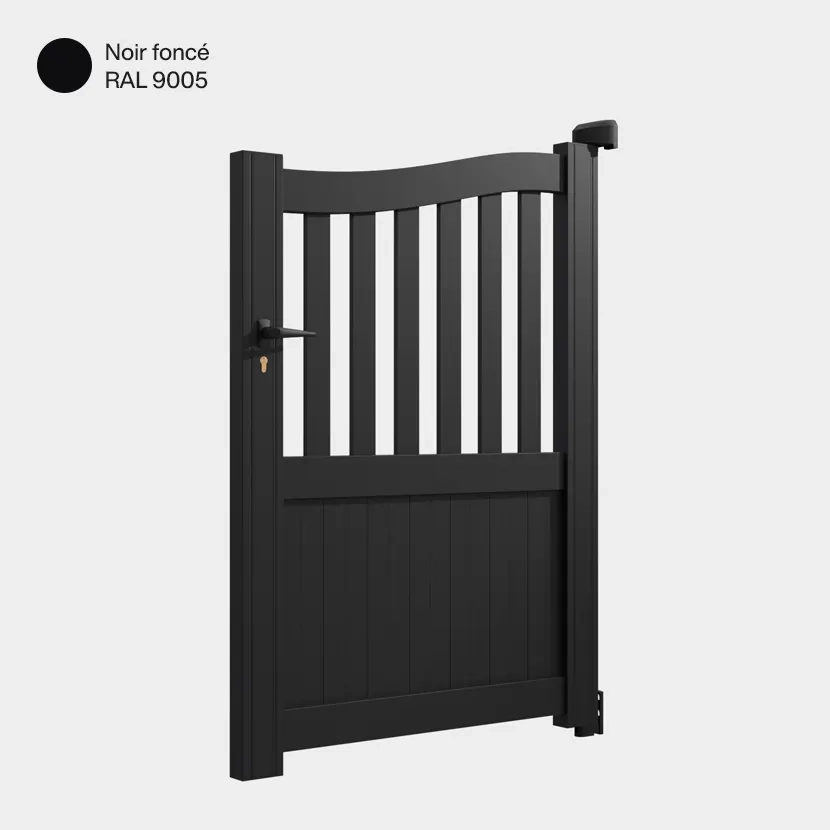 Portillon Caire Noir Foncé RAL 9005