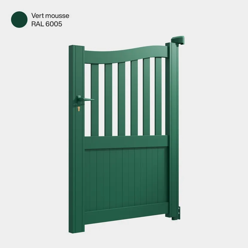Portillon Caire Vert Mousse RAL 6005