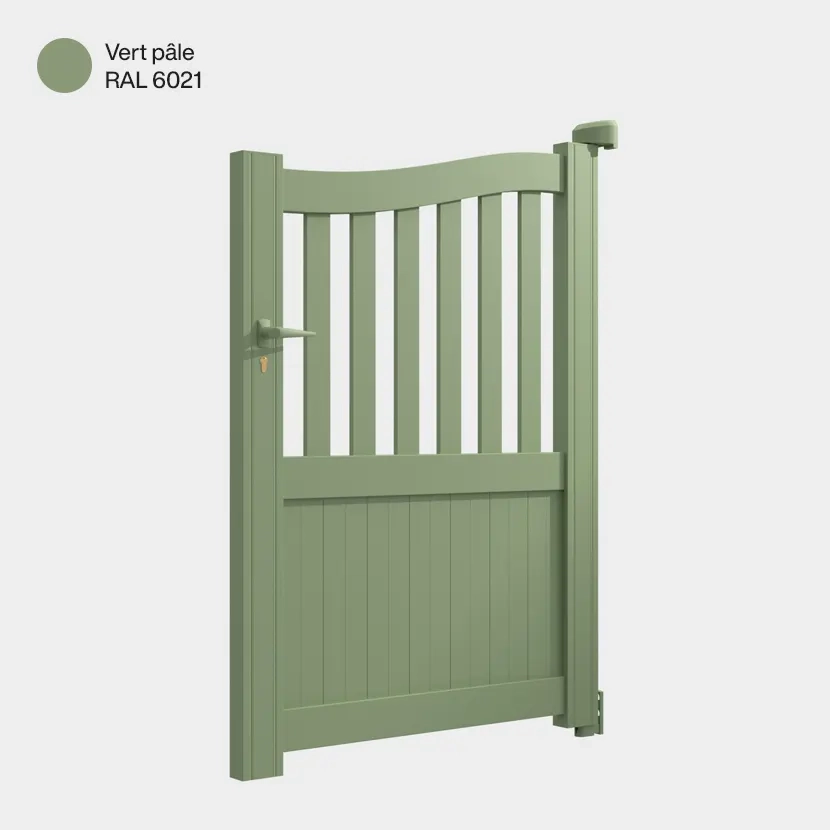 Portillon Caire Vert Pâle RAL 6021