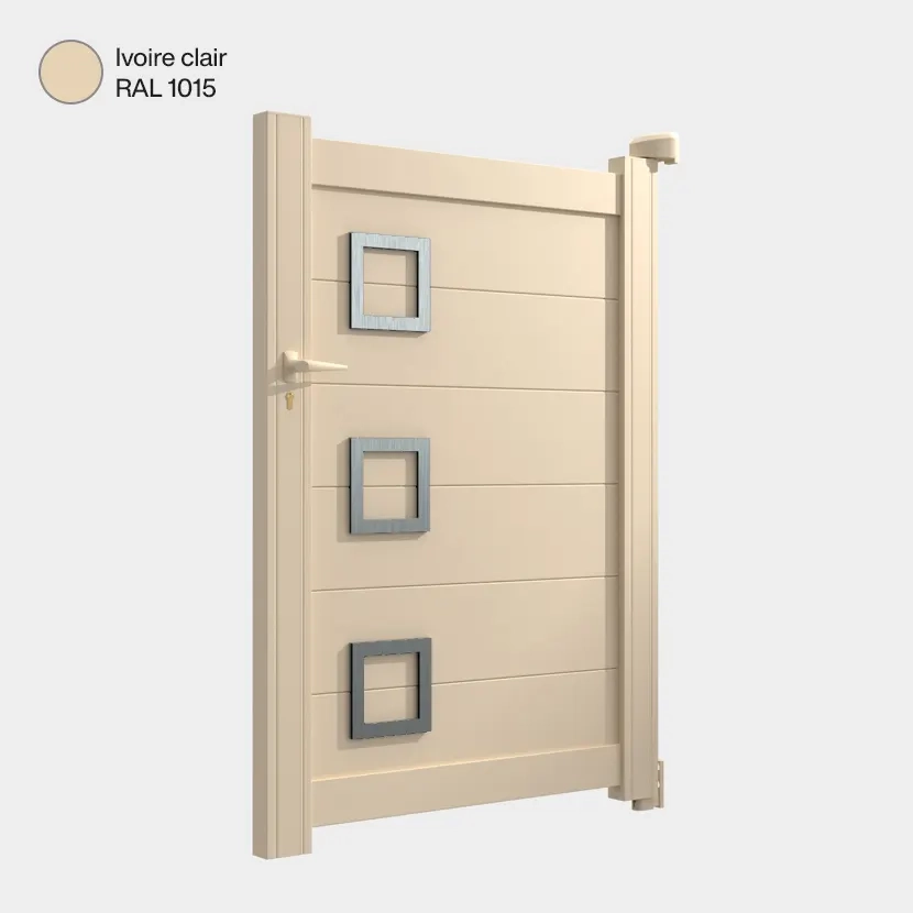 Portillon Cleveland Ivoire Clair RAL 1015