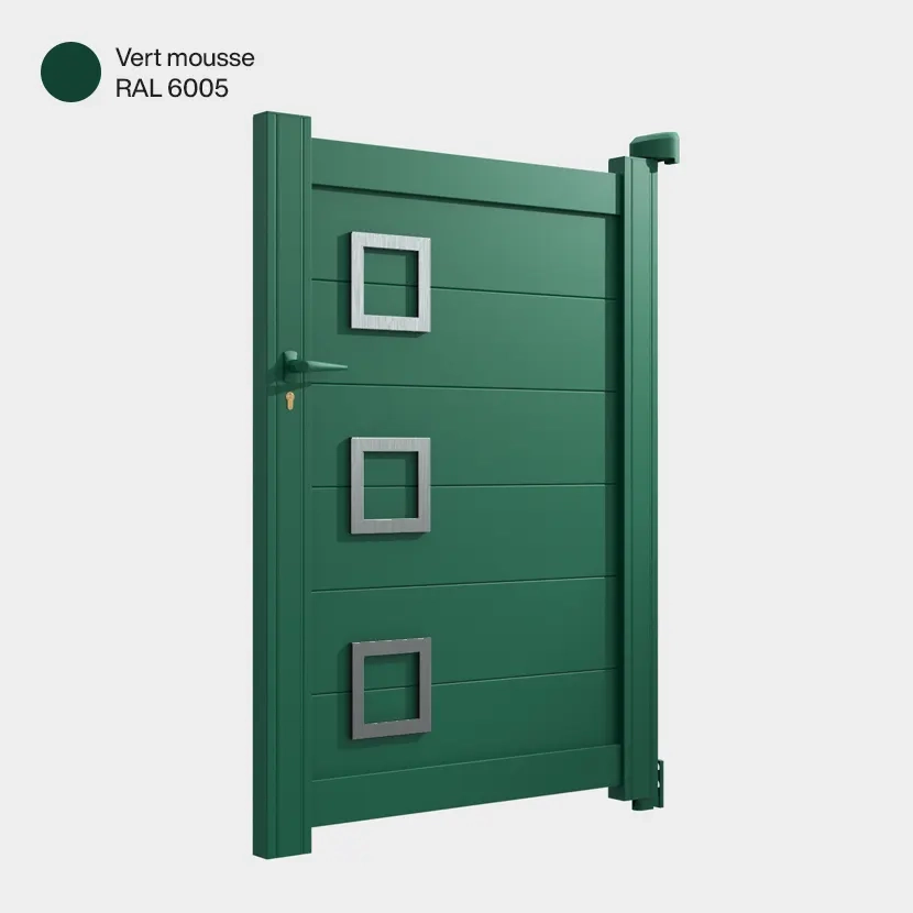 Portillon Cleveland Vert Mousse RAL 6005