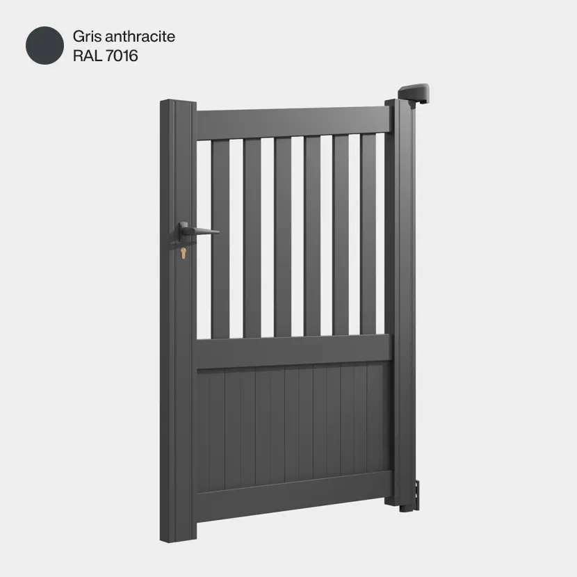 Portillon Coimbra Gris Anthracite RAL 7016