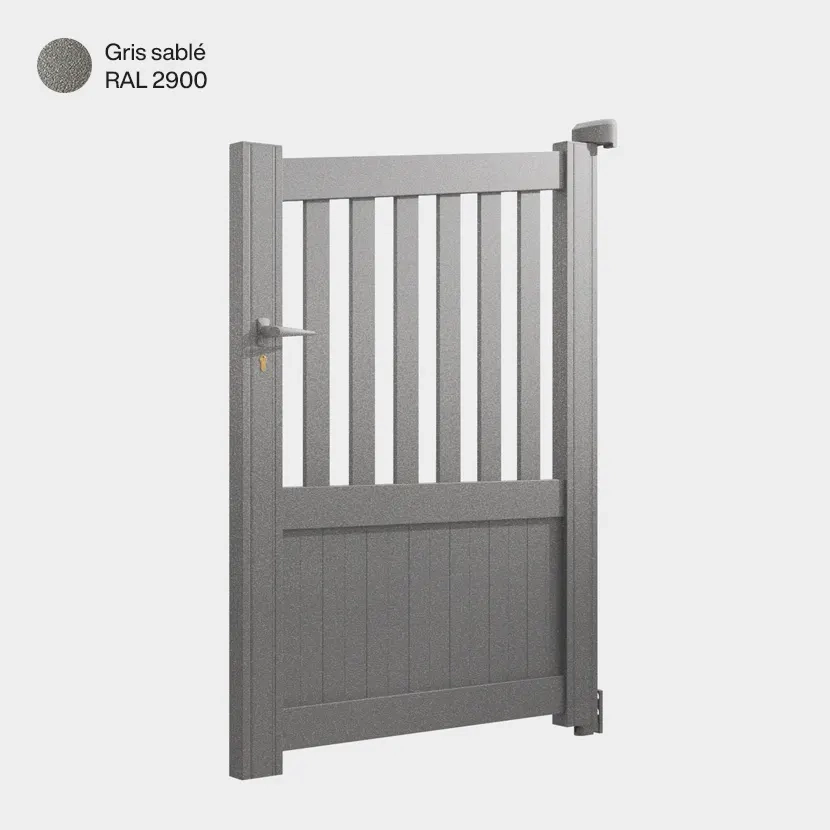 Portillon Coimbra Gris Sablé RAL 2900