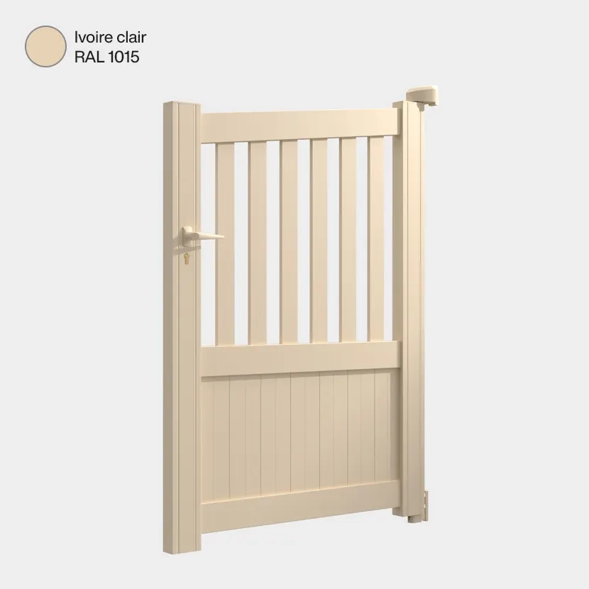 Portillon Coimbra Ivoire Clair RAL 1015