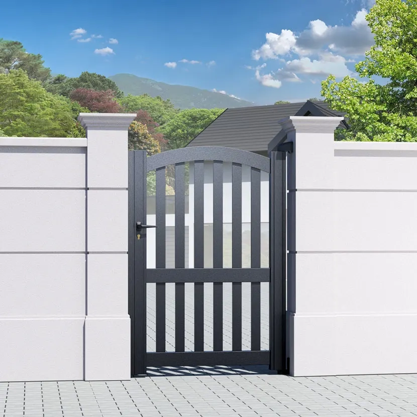 Portillon aluminium: portillon Corfou