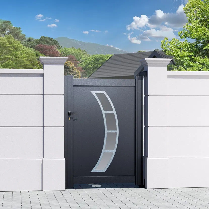 Portillon : Portillon aluminium DALLAS