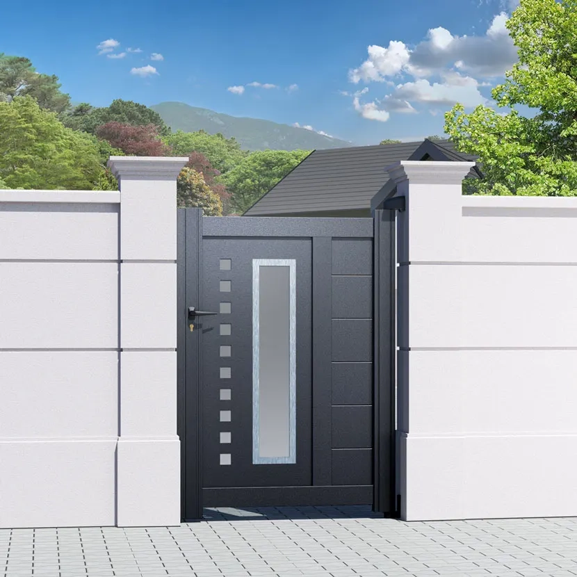 Portillon aluminium: portillon Deauville