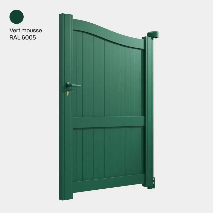 Portillon aluminium: Portillon Maryland Vert Mousse RAL 6005