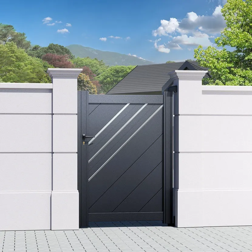 Portillon aluminium: portillon Milan