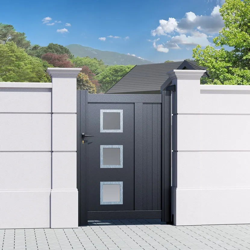 Portillon aluminium: portillon Nassau