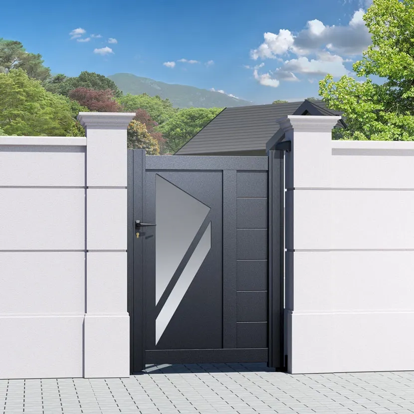 Portillon aluminium: portillon Paris