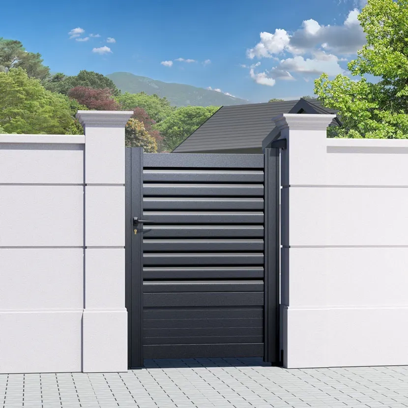 Portillon aluminium: portillon Trieste