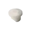 Embout pour poteau rond blanc
