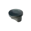Embout pour poteau rond gris anthracite