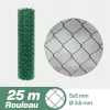 Grillage Simple Torsion: Rouleau non compacte 25m