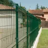 grillage rigide: kit poteaux ronds 80m vert