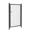 portillon grillage gris anthracite