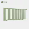 Portail aluminium: Portail coulissant Adana Vert pale RAL 6021