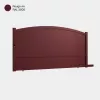 Portail aluminium: Portail coulissant Adelaide Rouge Vin RAL 3005