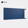 Portail aluminium: Portail coulissant Athenia Bleu saphir RAL 5003