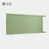 Portail aluminium: Portail coulissant Athenia Vert pale RAL 6021